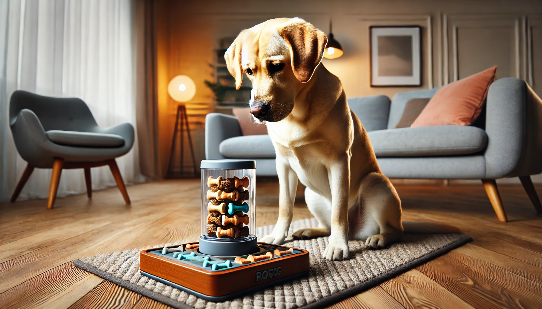 Brain games for Labradors