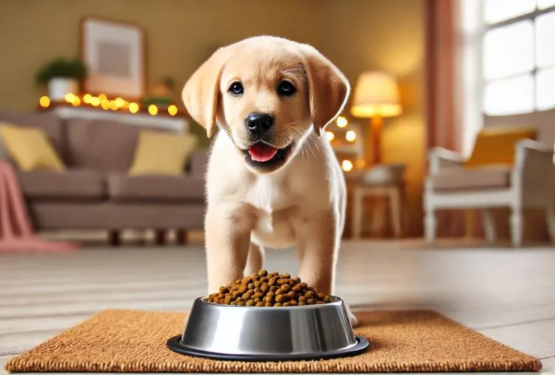 Feeding a Labrador Puppy