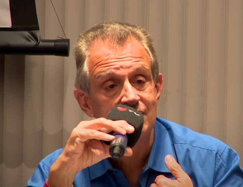 Luiz Eduardo Baptista, o Bap, presidente do Flamengo (Foto: Reprodução/Flamengo TV)